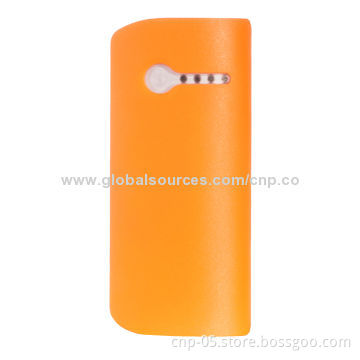 New Designed Portable Charger, Capacity of 5,200mAh and LED Torchlight Available